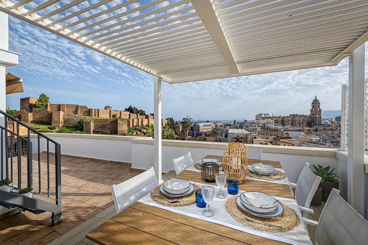 Alcazaba Penthouse In Malaga By Solaga Holiday Homes ספרד