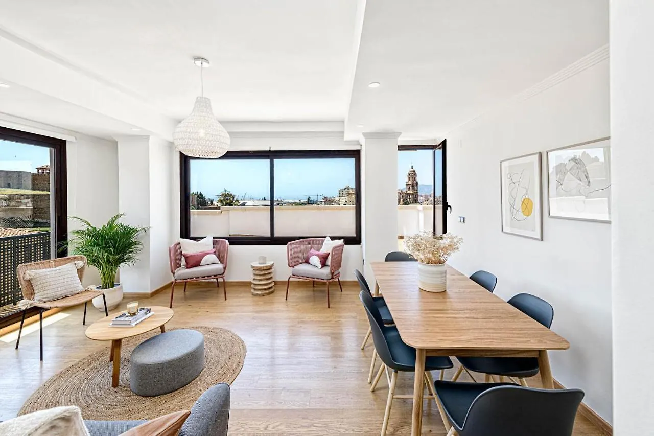 Alcazaba Penthouse In Malaga By Solaga Holiday Homes ספרד